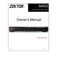 ZEKTOR MAS3 Owners Manual