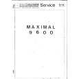 MAXIMAL 9600 Service Manual
