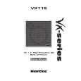 HARTKE VX115 Owners Manual