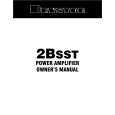 BRYSTON 2BSST Owners Manual